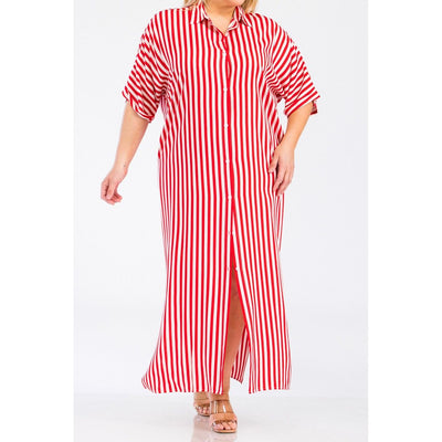 Limited Edition Striped Shirt Dress