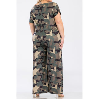 Limited Edition  Camo Jumpsuit