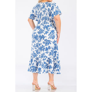 Limited Edition Smocked Midi Dress
