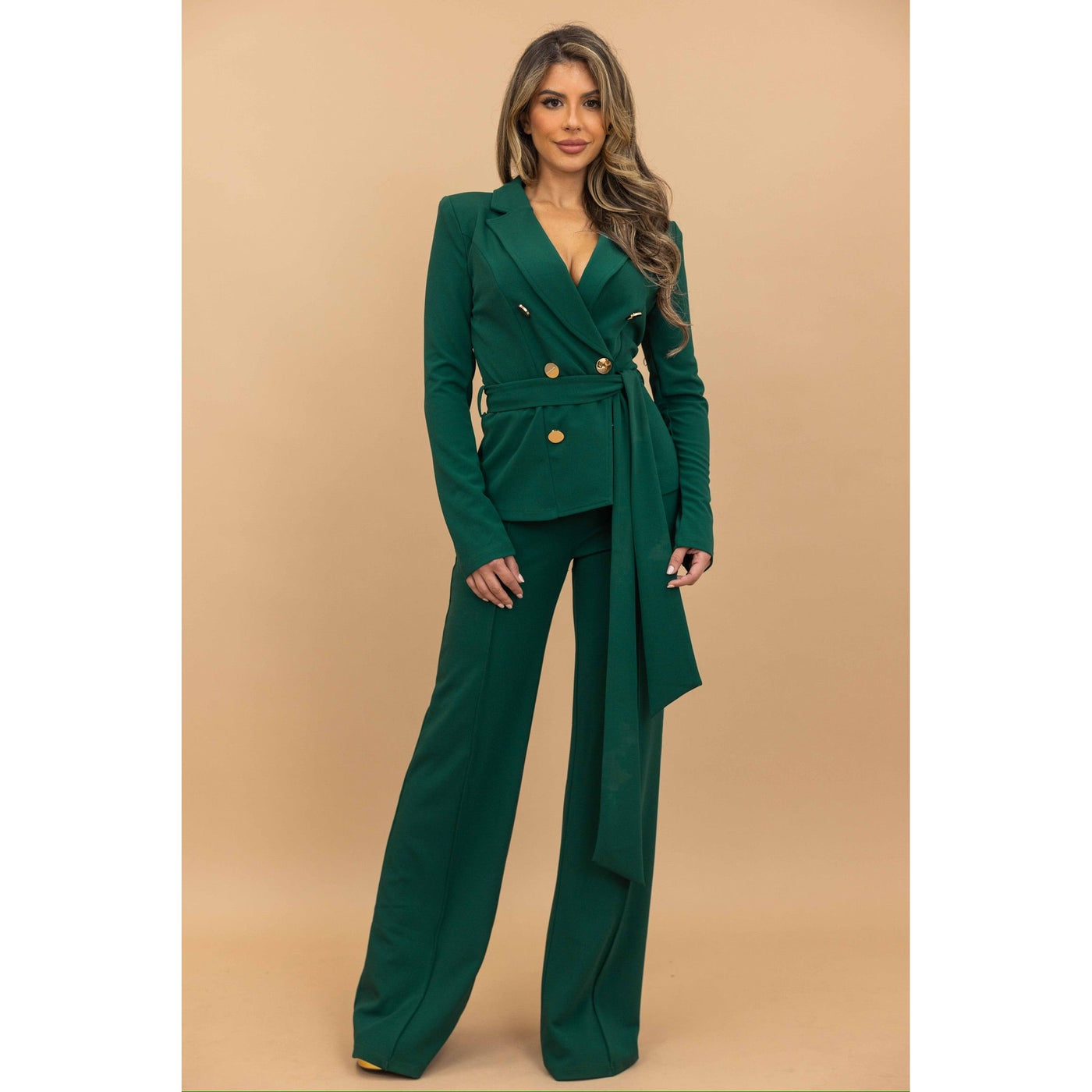 Limited Edition Hunter Green Pants Suit