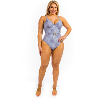 DENIM SWIMSUIT