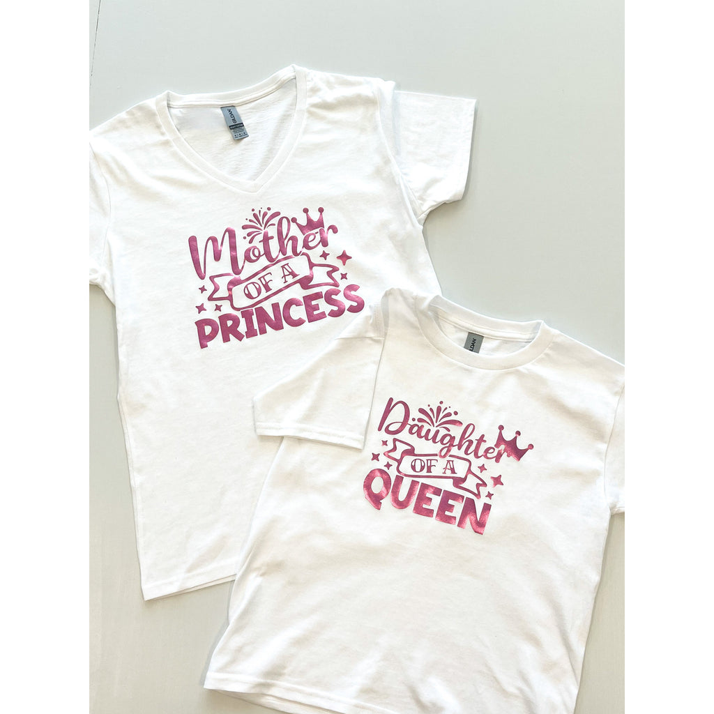 mother of a princess shirt daughter of a queen